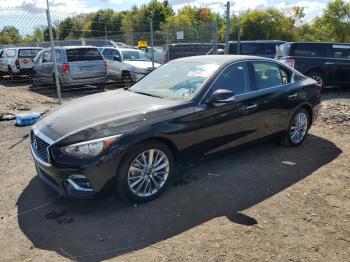  Salvage INFINITI Q50