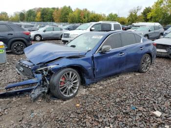  Salvage INFINITI Q50