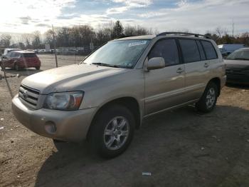  Salvage Toyota Highlander