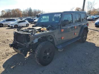  Salvage Jeep Wrangler