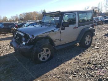  Salvage Jeep Wrangler