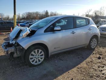  Salvage Nissan LEAF