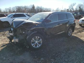  Salvage Toyota Highlander