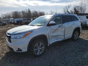  Salvage Toyota Highlander