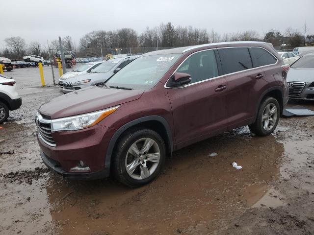  Salvage Toyota Highlander