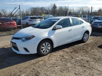  Salvage Toyota Corolla