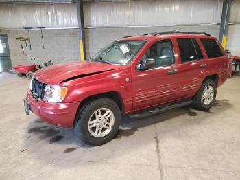  Salvage Jeep Grand Cherokee