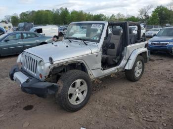  Salvage Jeep Wrangler