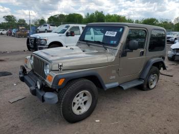  Salvage Jeep Wrangler