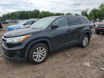  Salvage Toyota Highlander