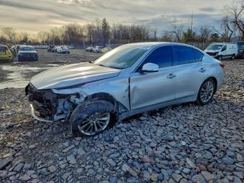  Salvage INFINITI Q50