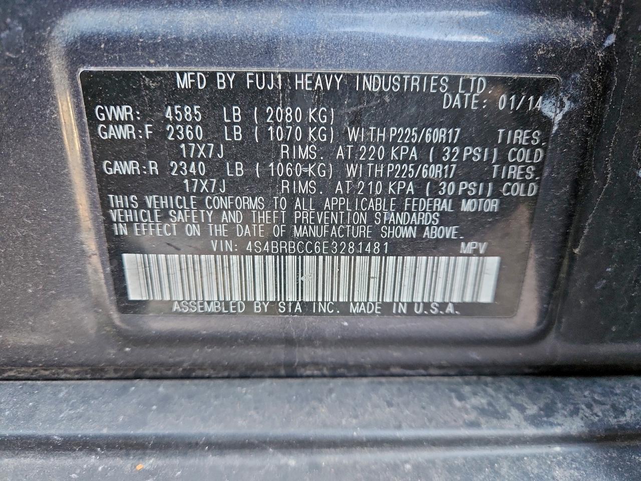 Subaru Outback 2.5i Premium Image 9