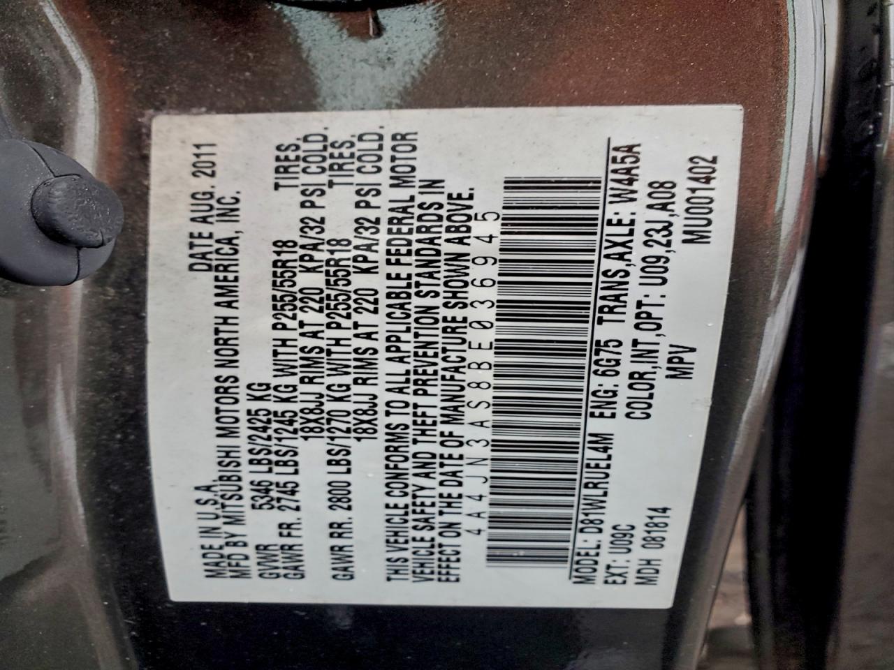 Mitsubishi Endeavor Se Image 2