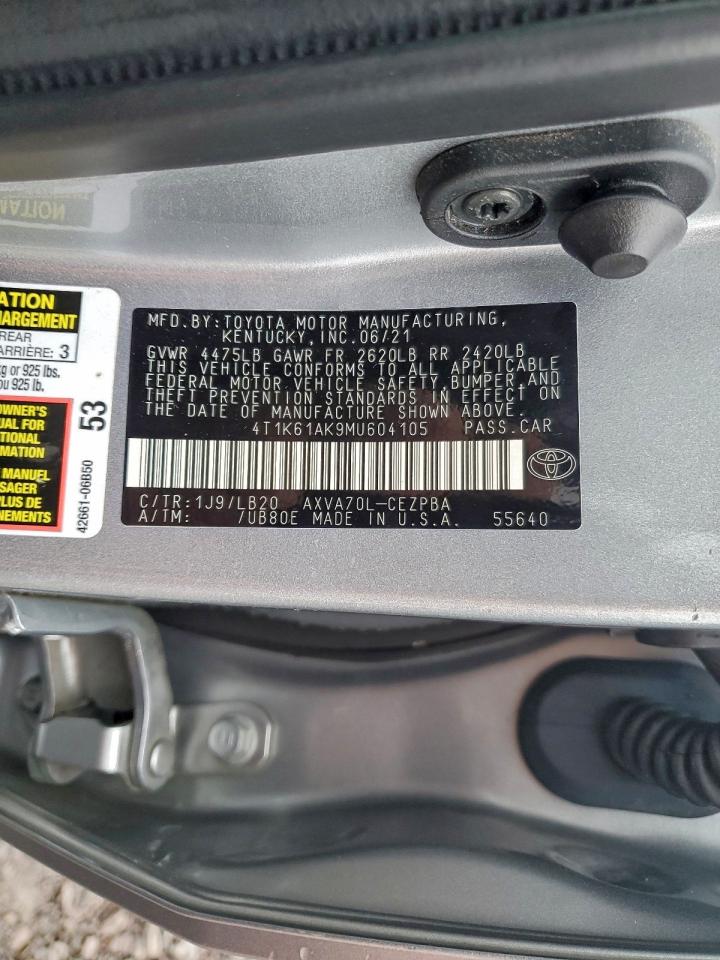 Toyota Camry Xse Image 11