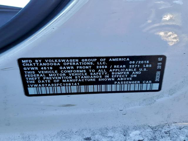 Volkswagen Passat S Image 9