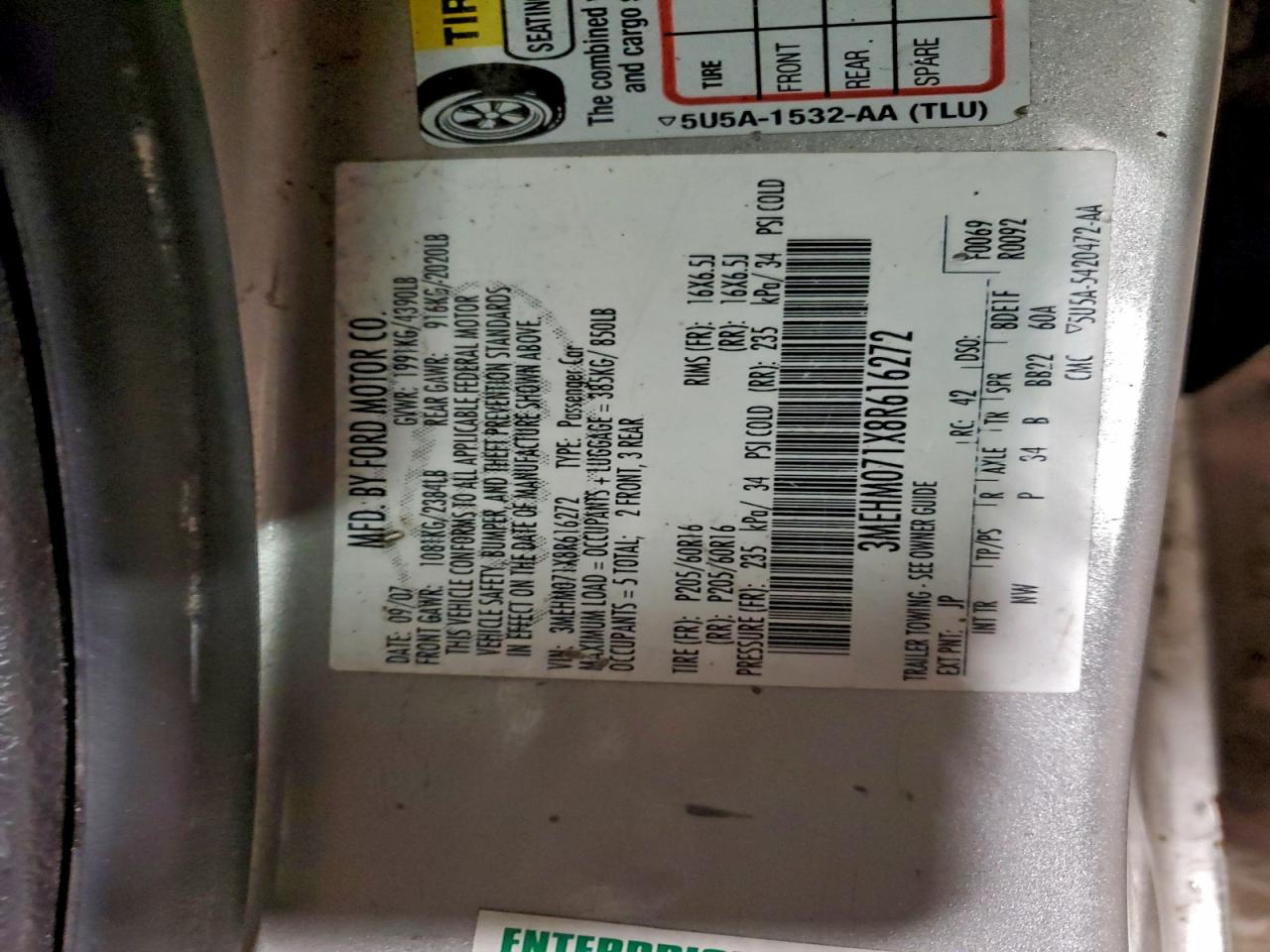 Mercury Milan Image 12