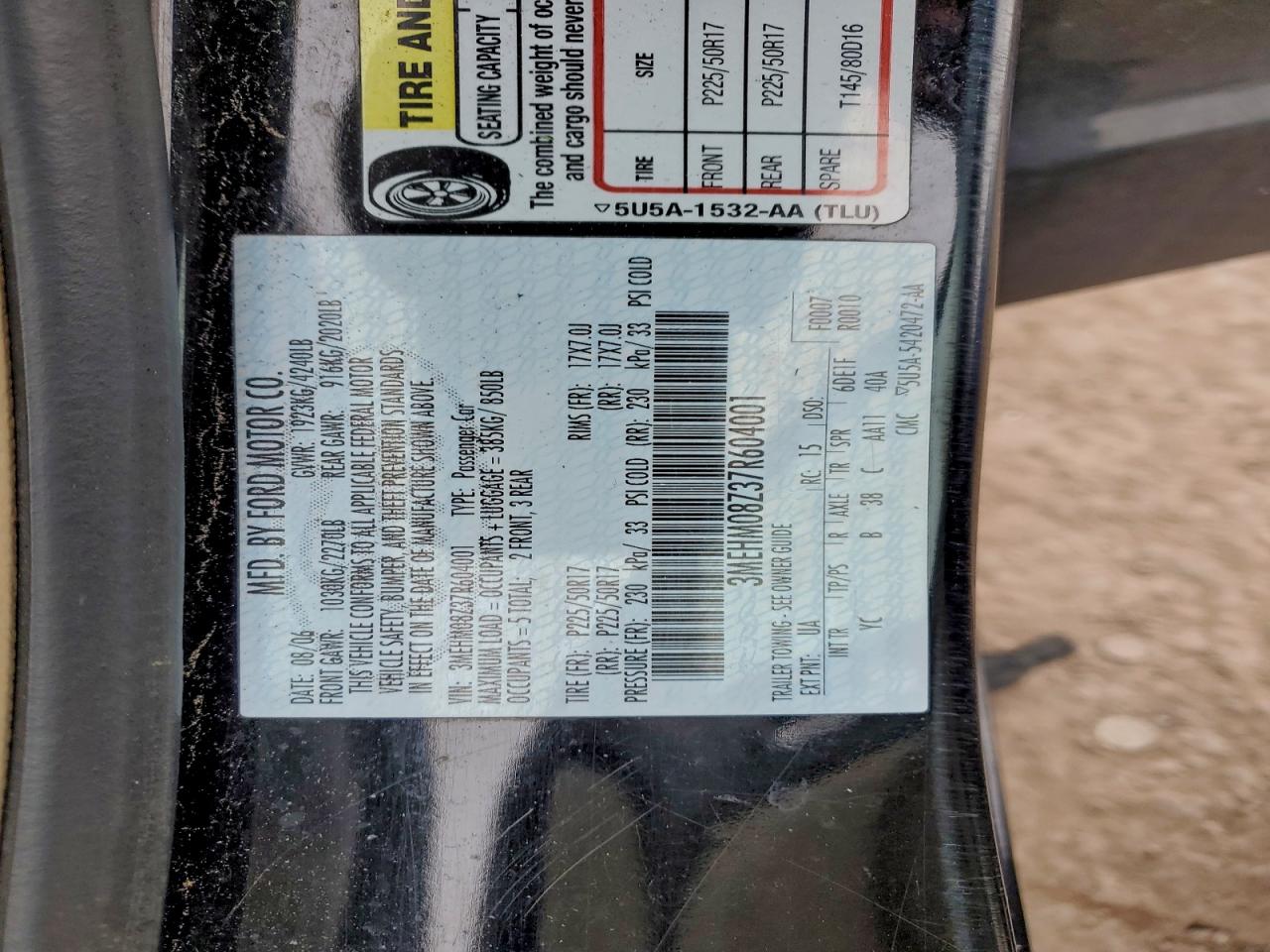 Mercury Milan Premier Image 13