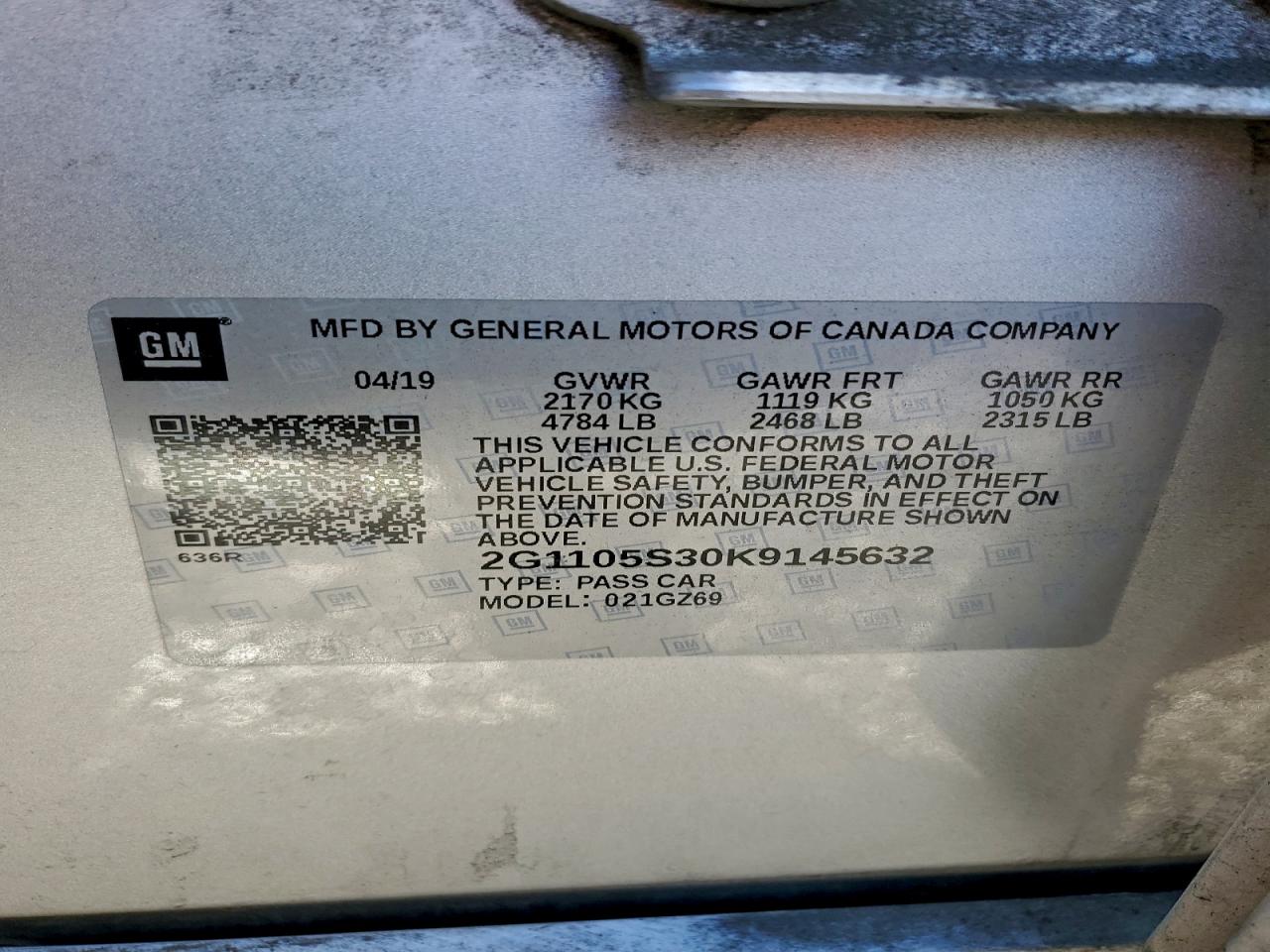 Chevrolet Impala Premier Image 2