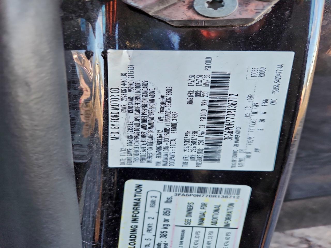 Ford Fusion Se Image 6