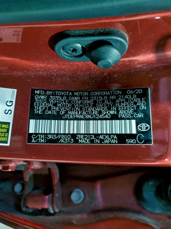 Toyota Corolla Le Image 13